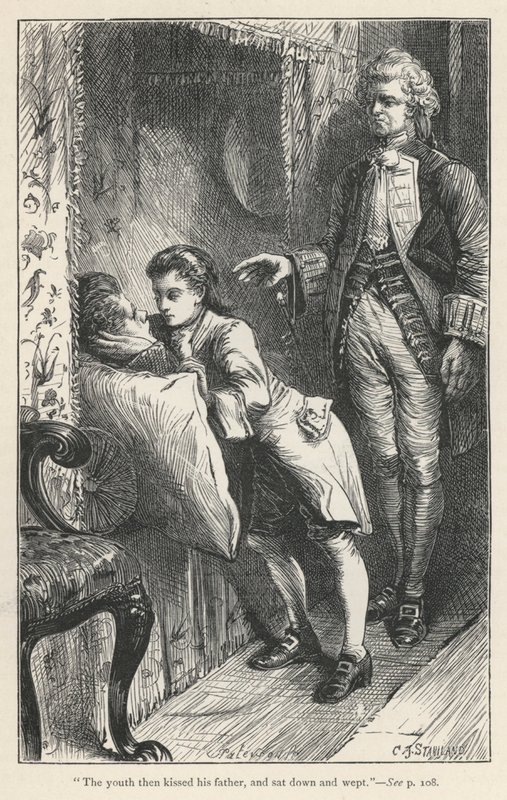 Tristram Shandy, Le Fevren kuolema (kaiverrus) tekijältä English School