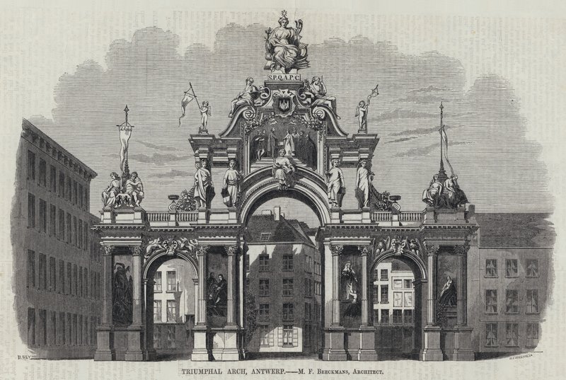 Riemukaari, Antwerpen (kaiverrus) tekijältä English School