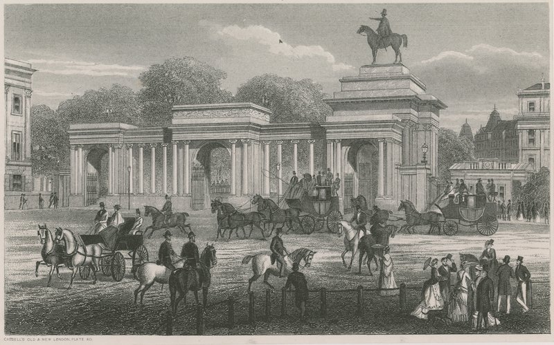 Riemukaari, Hyde Park Corner, Lontoo tekijältä English School