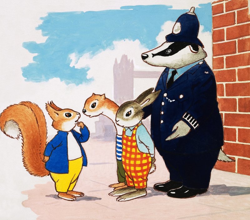 Tufty ja poliisi tekijältä English School