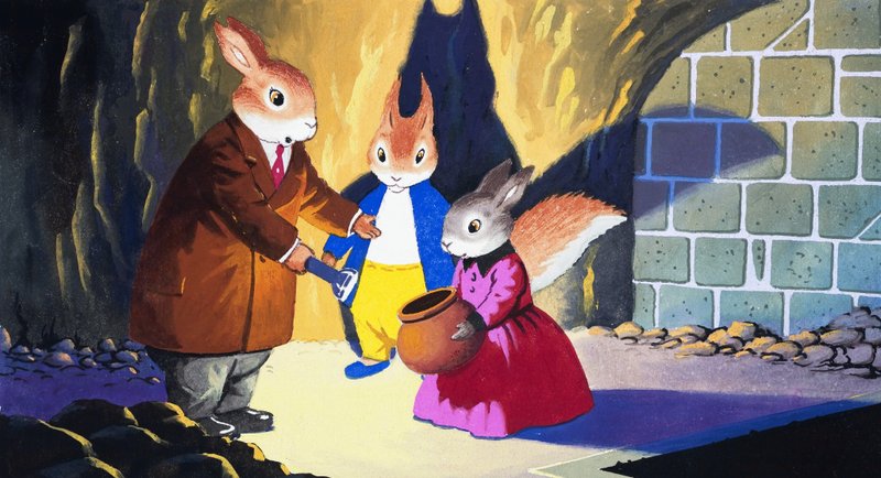 Tufty taskulampun valossa tekijältä English School