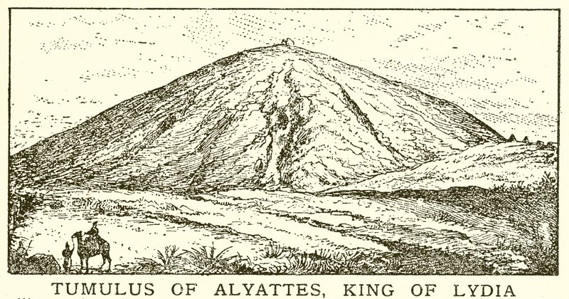 Tumulus Alyattes, Lydian kuningas tekijältä English School