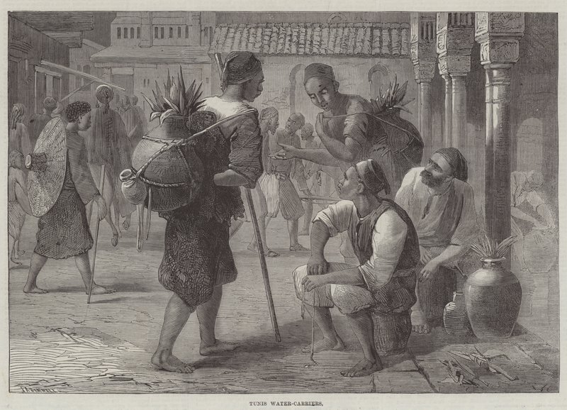 Tunis Water-Carriers (kaiverrus) tekijältä English School