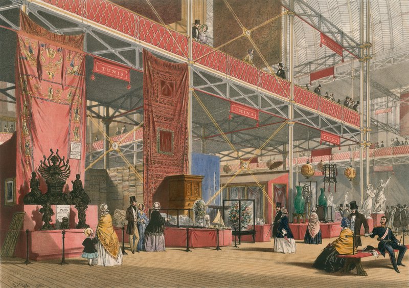 Tunis ja Kiina, Suuri näyttely 1851 tekijältä English School