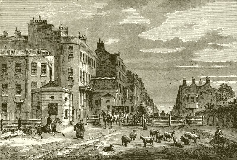 Tyburn Turnpike, 1820 tekijältä English School