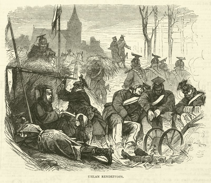 Uhlan-tapaaminen syyskuussa 1870 tekijältä English School