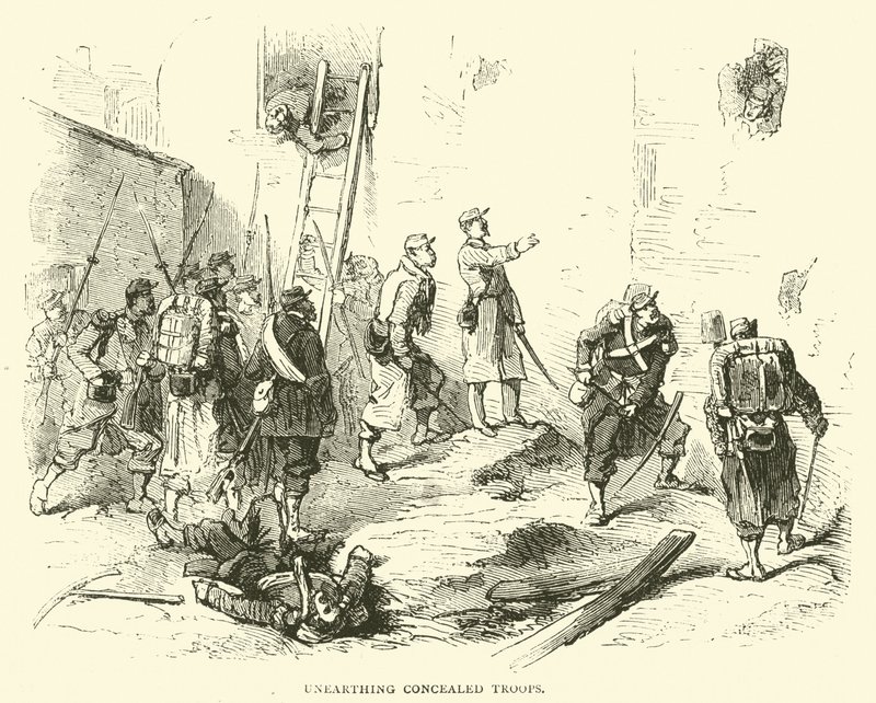 Salattujen joukkojen kaivaa esiin tammikuussa 1871 tekijältä English School