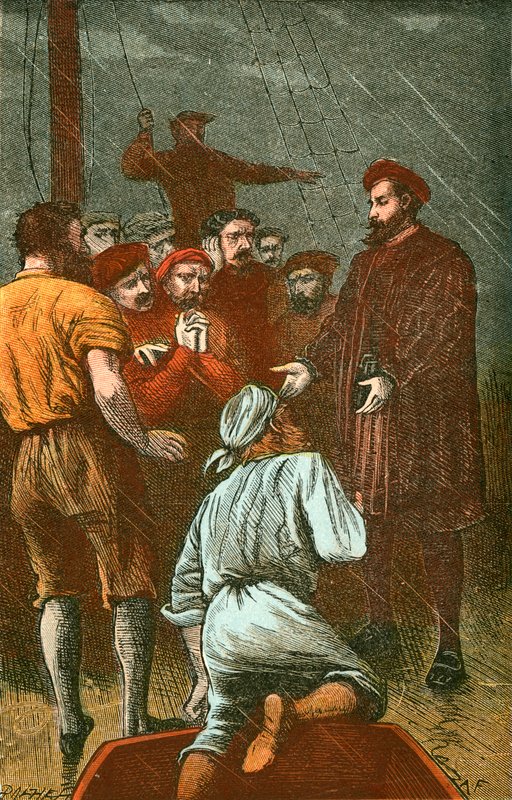 Vasco Da Gama kieltäytyy kääntymästä takaisin tekijältä English School