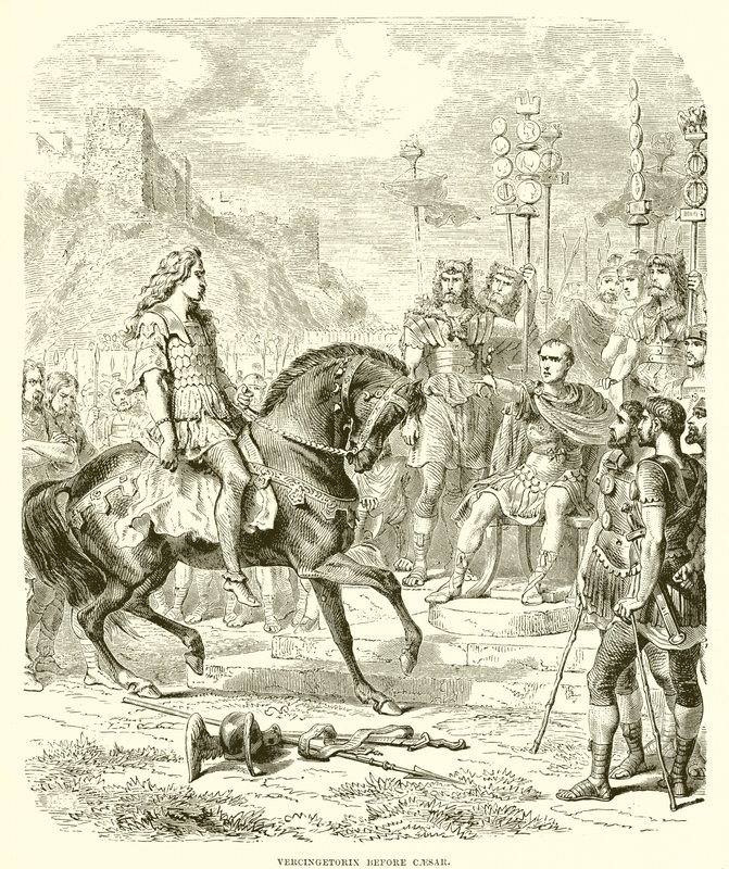 Vercingetorix ennen Caesaria tekijältä English School