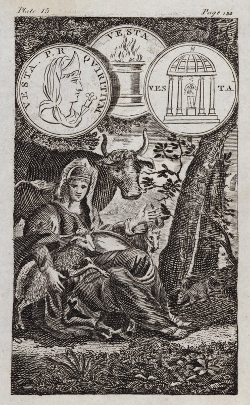 Vesta (engraving) tekijältä English School