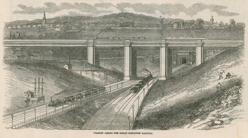 Viadukti Great Northern Railwayn poikki, Lontoo tekijältä English School