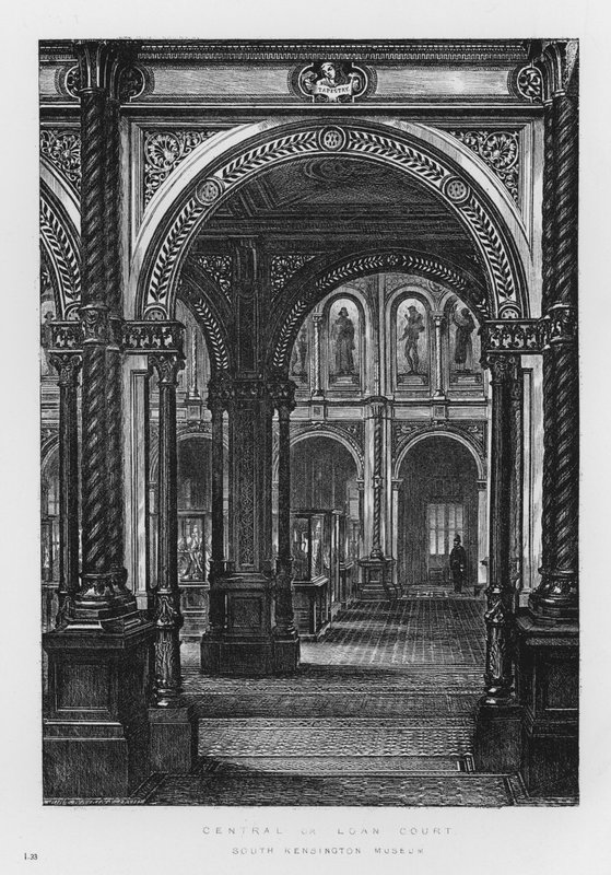 Victoria and Albert Museum: Central or Loan Court (kaiverrus) tekijältä English School