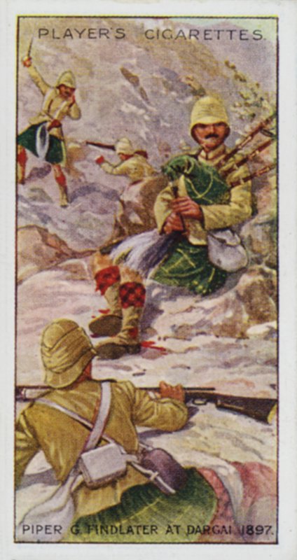 Victoria Cross: Piper G Findlater, Dargai, Intia tekijältä English School