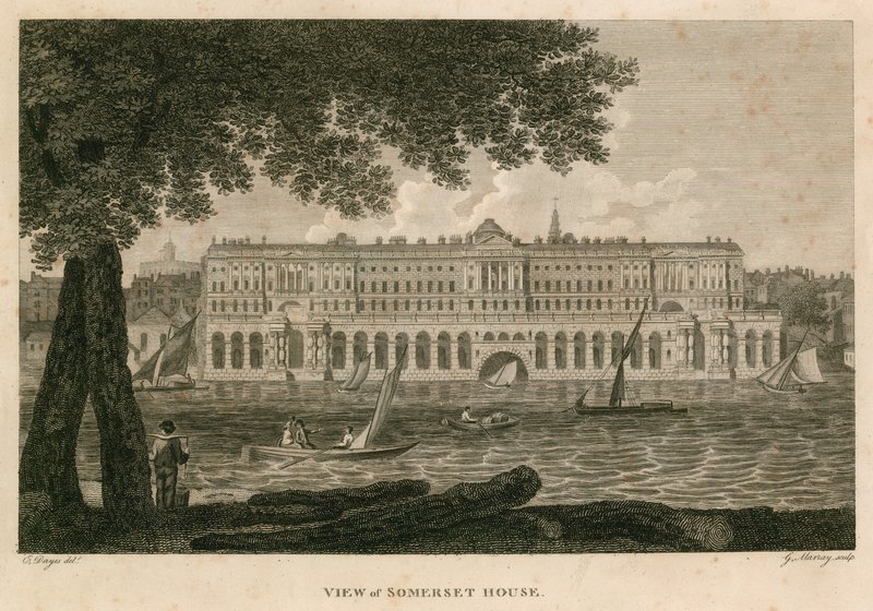 Näkymä Somerset Housesta, The Strandista, Lontoosta tekijältä English School
