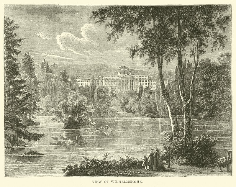 Näkymä Wilhelmshohesta, syyskuu 1870 tekijältä English School