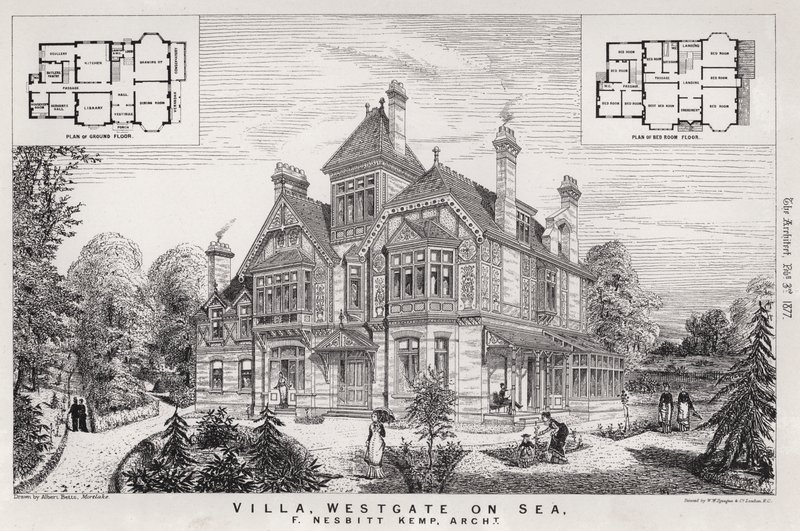 Villa, Westgate on Sea (kaiverrus) tekijältä English School