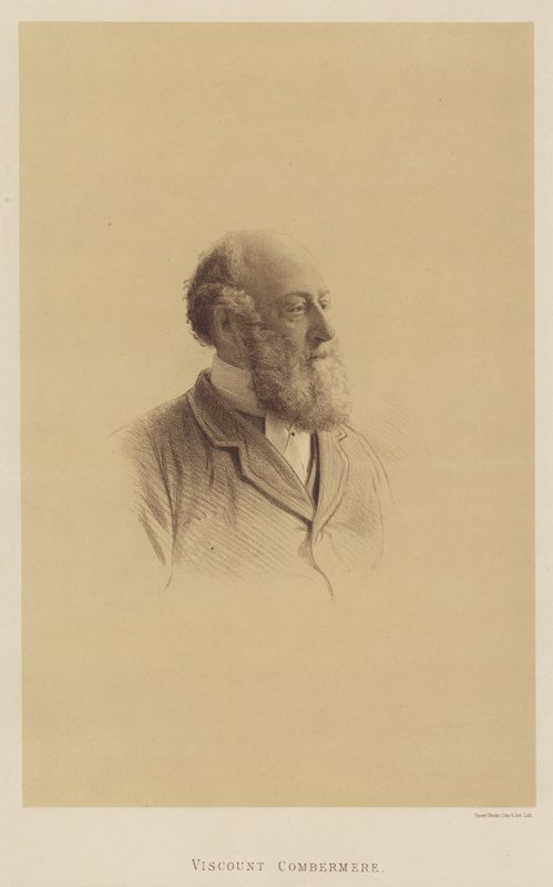 Viscount Combermere (litografia) tekijältä English School
