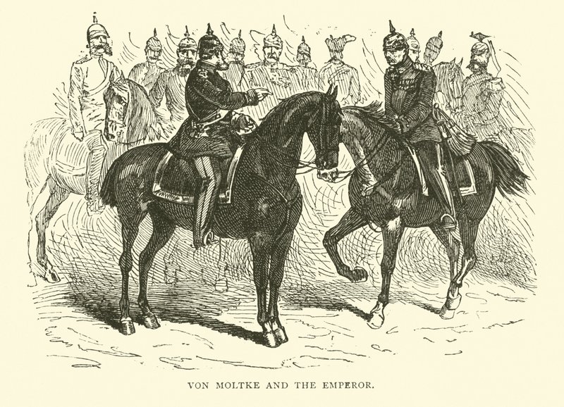 Von Moltke ja keisari, tammikuu 1871 tekijältä English School