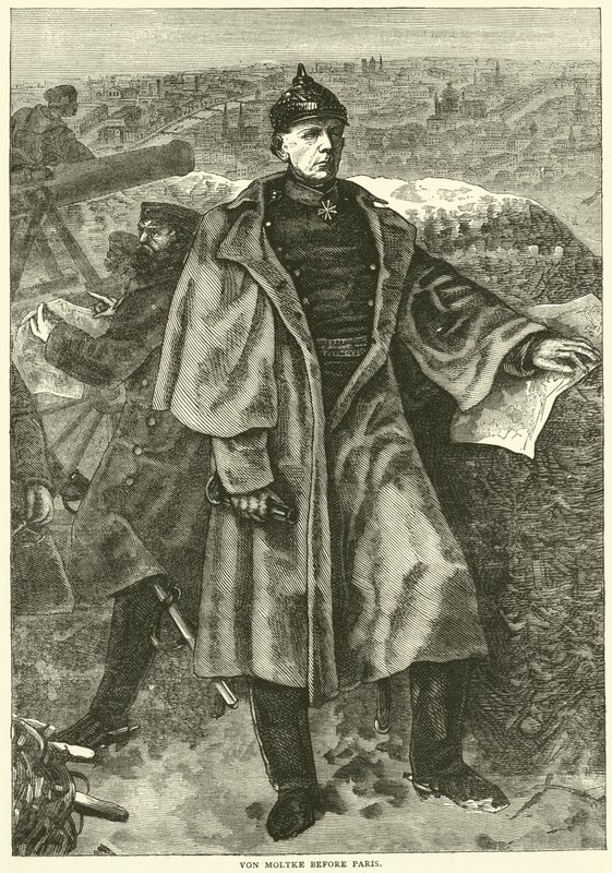 Moltke ennen Pariisia, marraskuu 1870 tekijältä English School