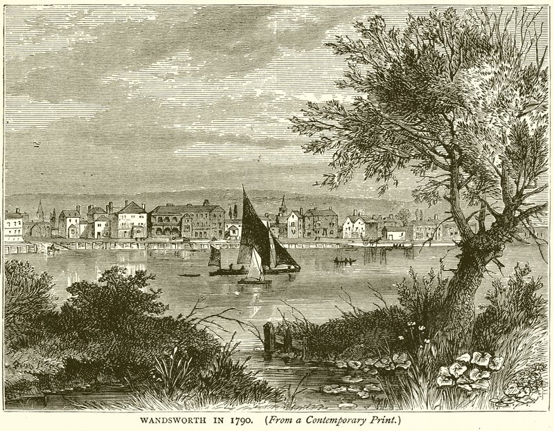 Wandsworth vuonna 1790 tekijältä English School