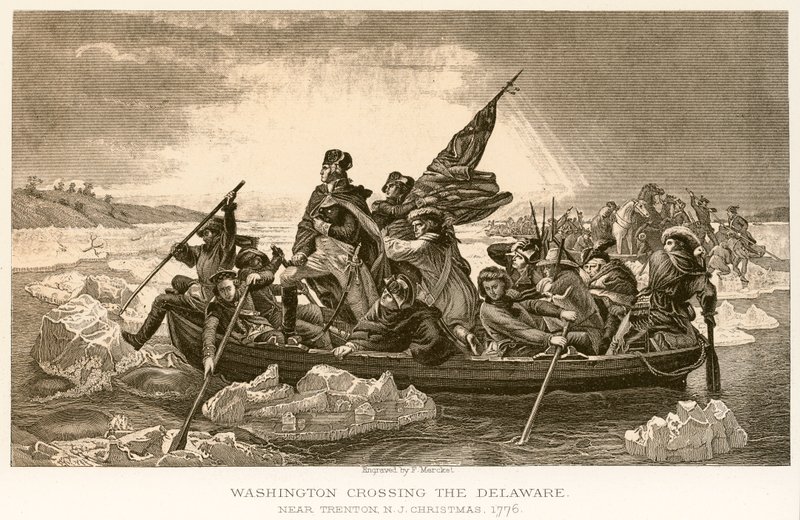 Washington ylittää Delawaren tekijältä English School