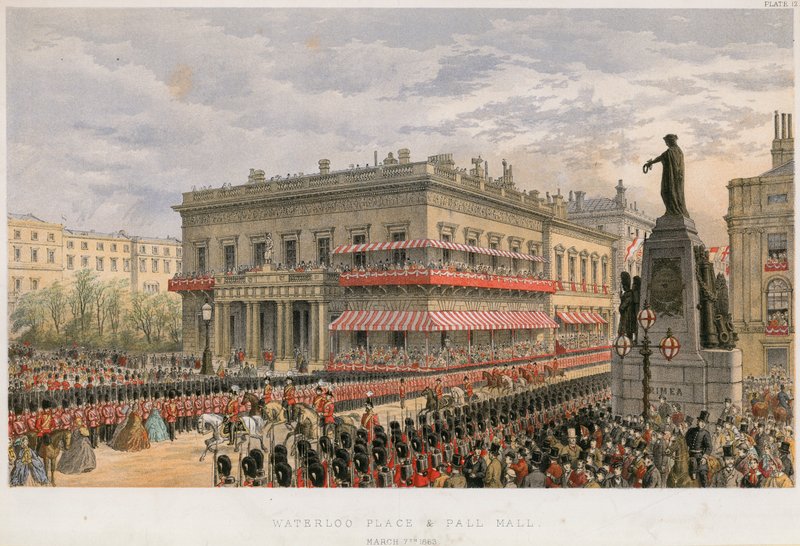 Waterloo Place ja Pall Mall tekijältä English School