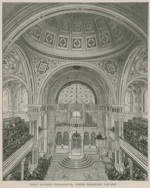 Länsi-Lontoon synagoga, Upper Berkeley Square tekijältä English School