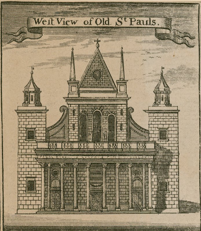 Länsinäkymä Old St Paulsille, Lontoo tekijältä English School