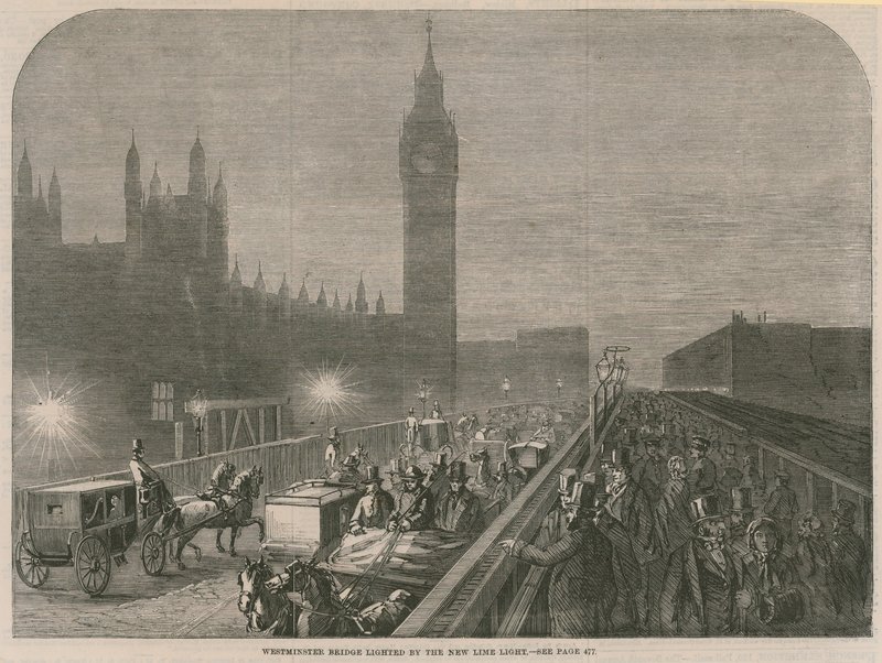 Westminster Bridge valaisi uuden lime-valon tekijältä English School