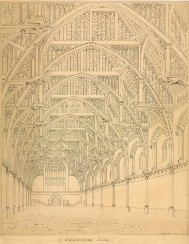 Westminster Hall, 1814 tekijältä English School