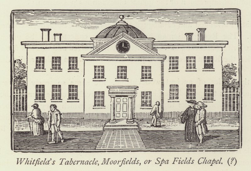 Whitfieldin tabernaakkeli, Moorfields tai Spa Fields Chapel tekijältä English School