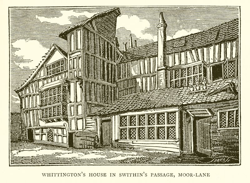 Whittingtons House Swithins Passagessa, Moor-Lane tekijältä English School