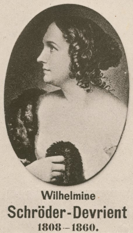 Wilhelmine Schroder-Devrient (syväpaino) tekijältä English School