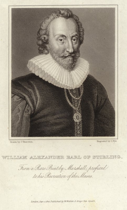William Alexander, Stirlingin ensimmäinen jaarli (n. 1570 - 12. syyskuuta 1640) tekijältä English School