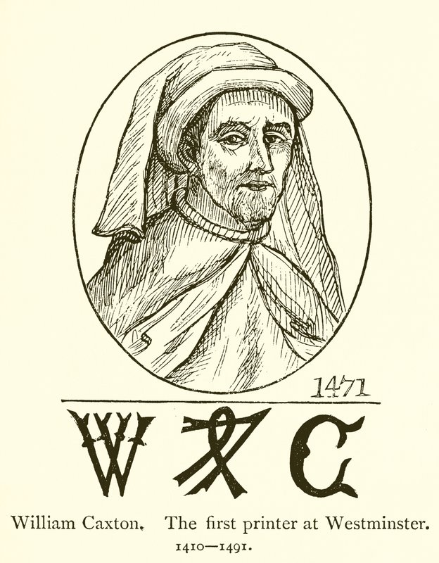 William Caxton, Westminsterin ensimmäinen tulostin tekijältä English School