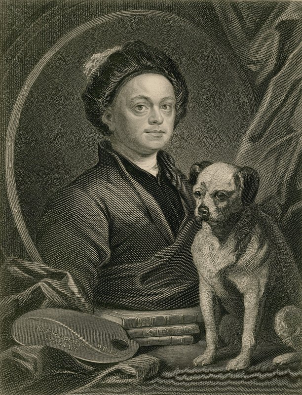 William Hogarth Trumpin kanssa tekijältä English School