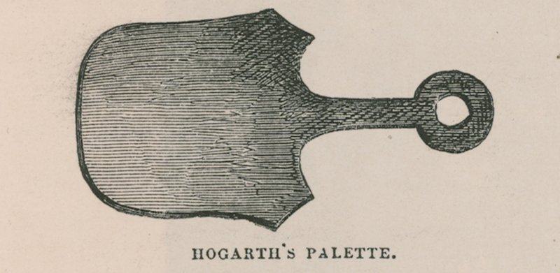 William Hogarthsin paletti tekijältä English School