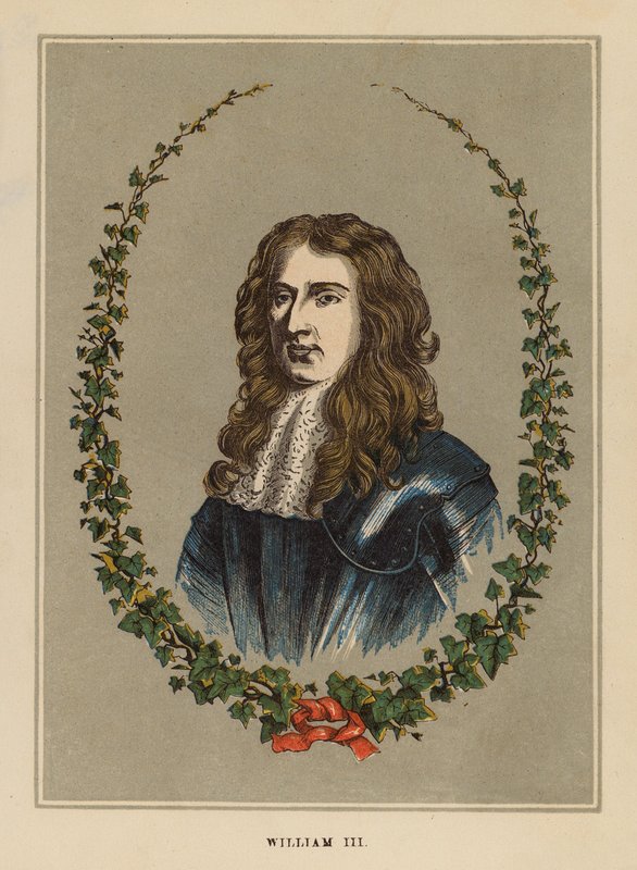 William III (värillinen kaiverrus) tekijältä English School