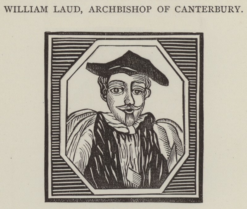 William Laud, Canterburyn arkkipiispa (kaiverrus) tekijältä English School