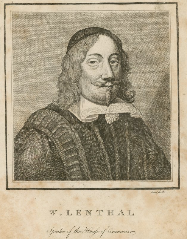 William Lenthal, alahuoneen puhemies tekijältä English School