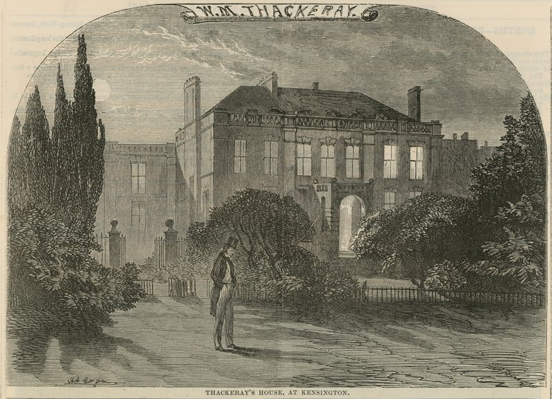 William Makepeace Thackeraysin talo Kensingtonissa Lontoossa tekijältä English School