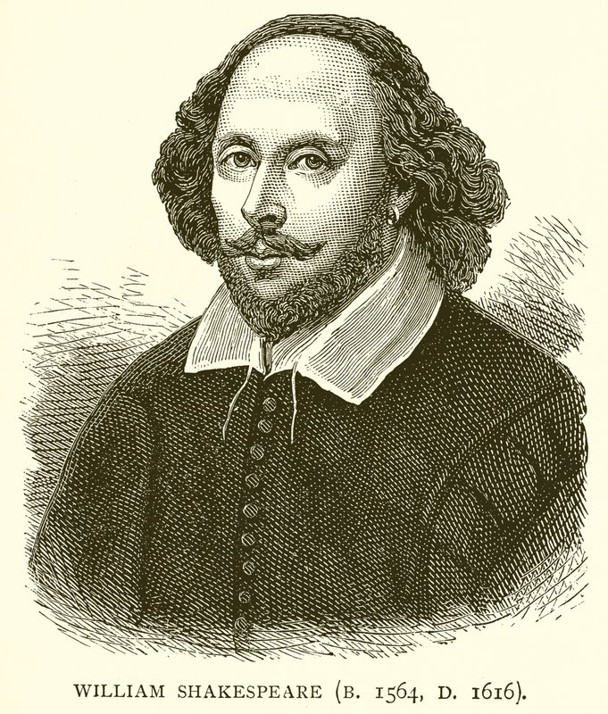 William Shakespeare (s. 1564, k. 1616) tekijältä English School
