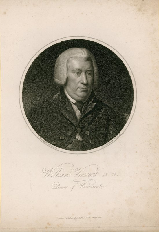 William Vincent, Westminsterin dekaani tekijältä English School