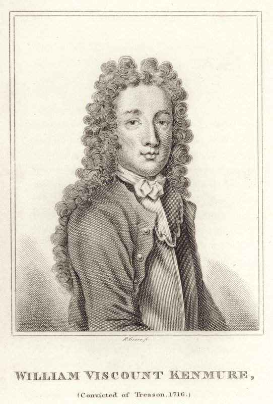 William varakreivi Kenmure, tuomittu maanpetoksesta, 1716 tekijältä English School
