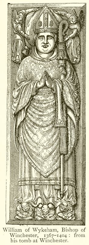 William of Wykeham, Winchesterin piispa, 1367-1404 tekijältä English School