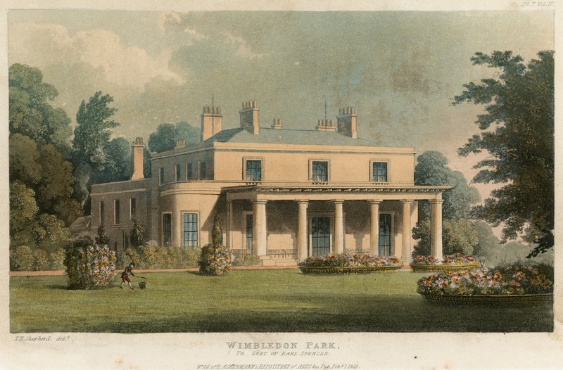 Wimbledon Park, Earl Spencerin kotipaikka tekijältä English School