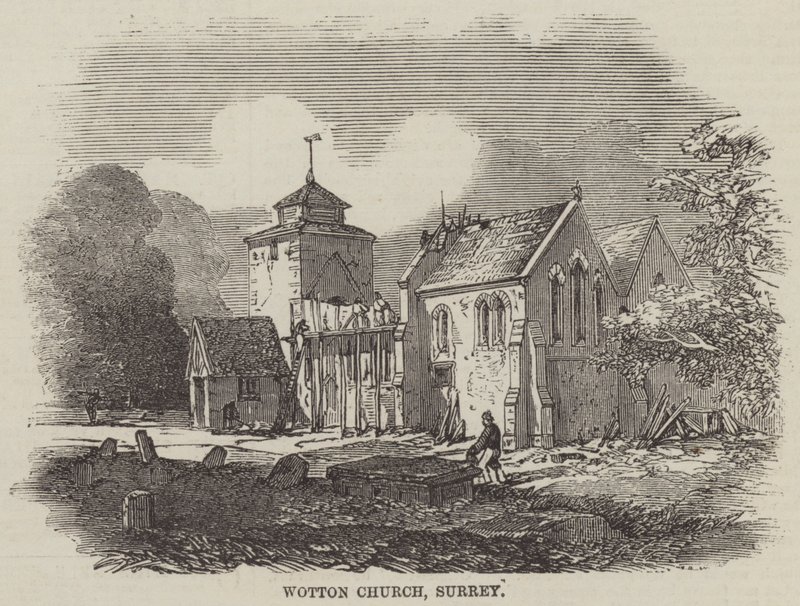 Wotton Church, Surrey (kaiverrus) tekijältä English School