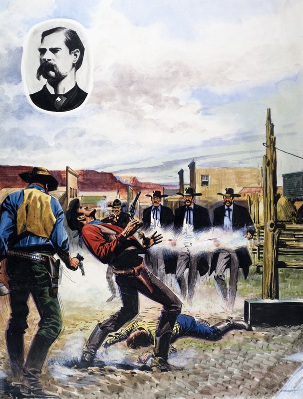 Wyatt Earp ja OK Corralin taistelu tekijältä English School
