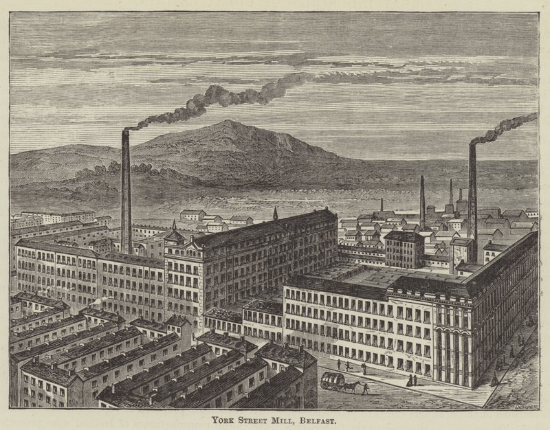 York Street Mill, Belfast (kaiverrus) tekijältä English School