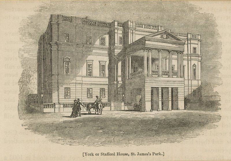 York tai Stafford House, St James